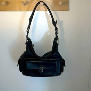 Talbots medium genuine leather bag.